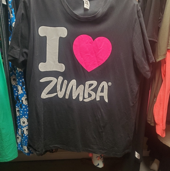 zumba love t shirt